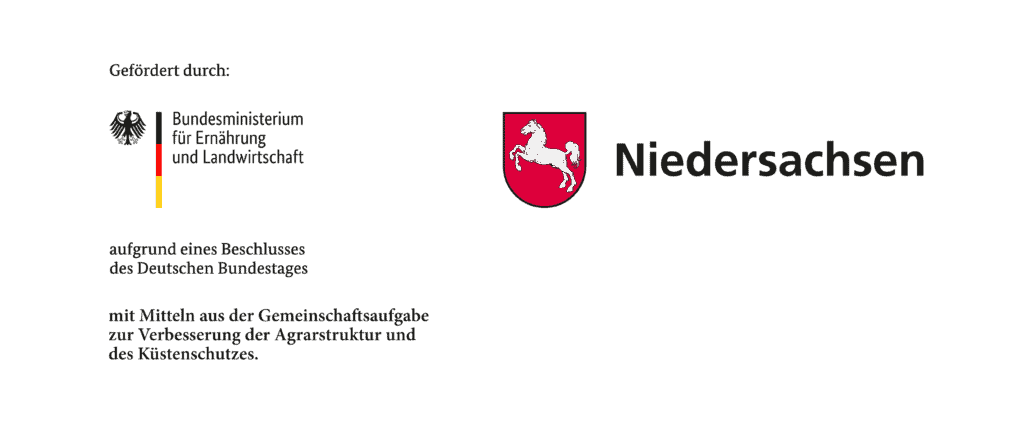 Logo Bundesministerium für Ernährung und Landwirtschaft und Niedersachsen