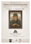 plakat ausstellung hirte und weidelandschaft