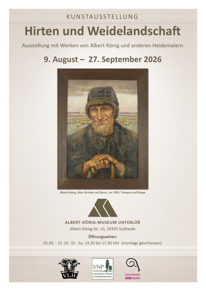 plakat ausstellung hirte und weidelandschaft