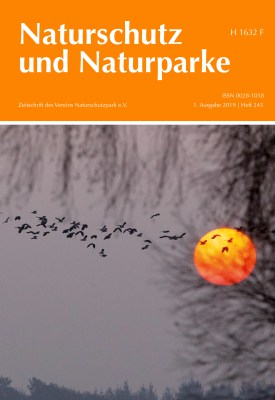 Cover Heft 243 Frühling 2019 Naturschutz und Naturparke