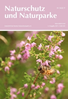 Cover Heft 250 Naturschutz und Naturparke Sommer 2021
